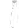 Подвес LUMION ANIMAISA 8002/1A MODERNI LN24 Е27 60W 220V белый, черный металл/металл, текстиль