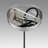 Подвесной светильник LUMION MANOLA 8047/1А SUSPENTIONI LN24 E27 1*60W 220V хром/зеленый металл/стекло 8047/1A